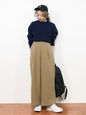 りっぴーさん（レディース・154cm）の秋コーディネート