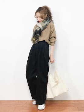 りっぴーさん（レディース・154cm）の秋コーディネート