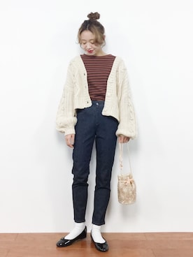 りっぴーさん（レディース・154cm）の秋コーディネート