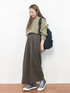 りっぴーさん（レディース・154cm）の秋コーディネート