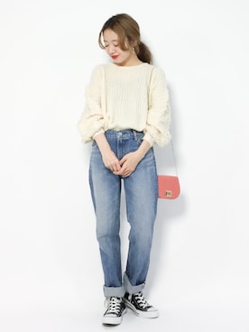 りっぴーさん（レディース・154cm）の冬コーディネート