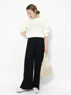 りっぴーさん（レディース・154cm）の冬コーディネート