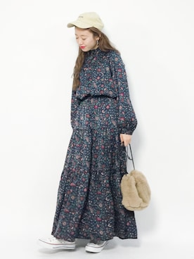 りっぴーさん（レディース・154cm）の冬コーディネート