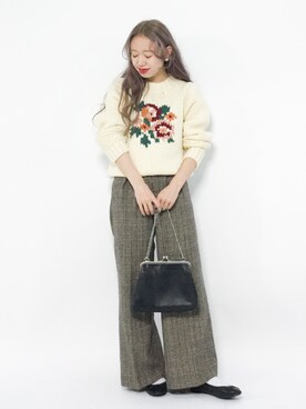 りっぴーさん（レディース・154cm）の冬コーディネート