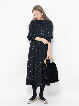 りっぴーさん（レディース・154cm）の冬コーディネート