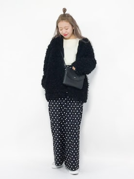 りっぴーさん(レディース・154cm)の冬コーディネート