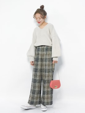 りっぴーさん（レディース・154cm）の冬コーディネート