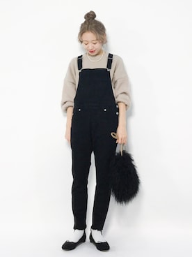 りっぴーさん（レディース・154cm）の冬コーディネート