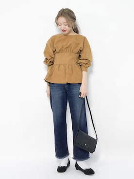 りっぴーさん（レディース・154cm）の冬コーディネート