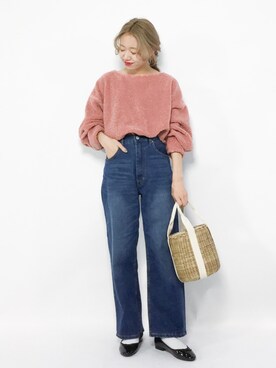 りっぴーさん（レディース・154cm）の冬コーディネート