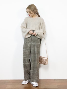 りっぴーさん（レディース・154cm）の冬コーディネート