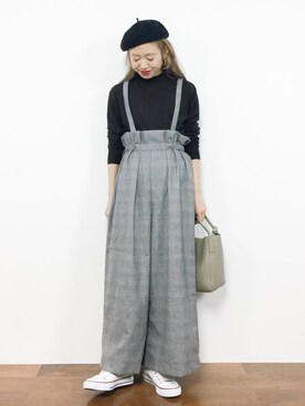 りっぴーさん（レディース・154cm）の冬コーディネート