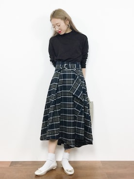 りっぴーさん(レディース・154cm)の冬コーディネート