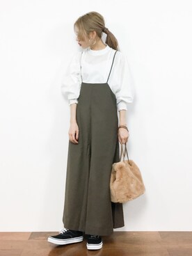 りっぴーさん（レディース・154cm）の冬コーディネート