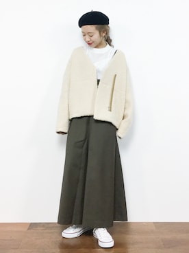 りっぴーさん（レディース・154cm）の冬コーディネート