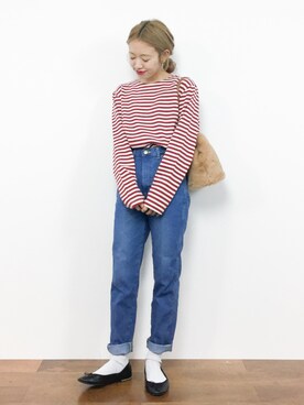 りっぴーさん(レディース・154cm)の冬コーディネート