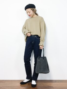 りっぴーさん（レディース・154cm）の冬コーディネート