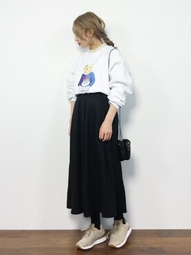 りっぴーさん（レディース・154cm）の冬コーディネート