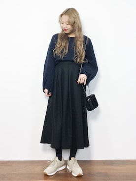 りっぴーさん（レディース・154cm）の冬コーディネート