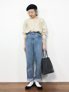 りっぴーさん（レディース・154cm）の冬コーディネート