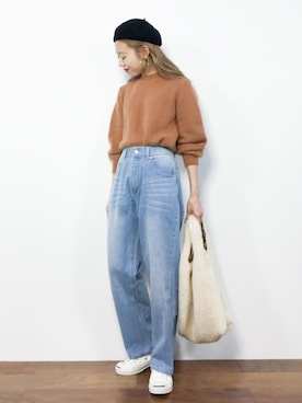 りっぴーさん（レディース・154cm）の冬コーディネート