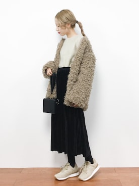 りっぴーさん（レディース・154cm）の冬コーディネート