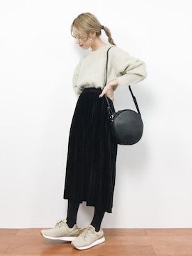 りっぴーさん（レディース・154cm）の冬コーディネート