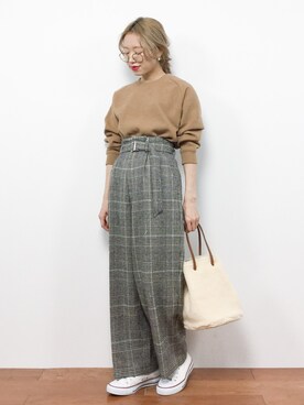 りっぴーさん（レディース・154cm）の冬コーディネート