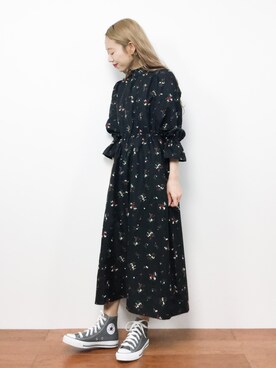 りっぴーさん(レディース・154cm)の冬コーディネート