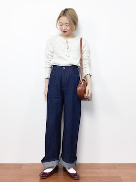 りっぴーさん(レディース・154cm)の冬コーディネート