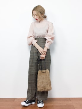 りっぴーさん（レディース・154cm）の冬コーディネート