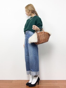 りっぴーさん(レディース・154cm)の冬コーディネート