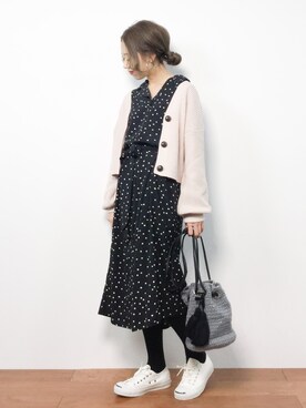 りっぴーさん（レディース・154cm）の冬コーディネート