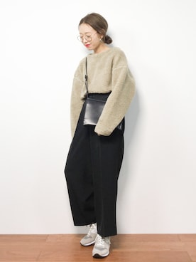 りっぴーさん（レディース・154cm）の冬コーディネート