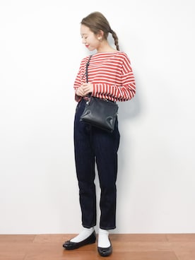 りっぴーさん(レディース・154cm)の冬コーディネート