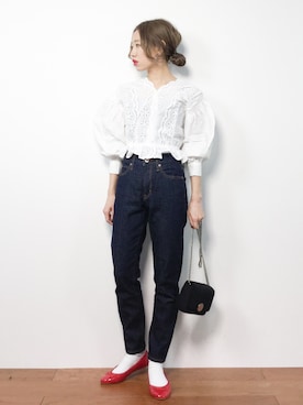 りっぴーさん(レディース・154cm)の冬コーディネート