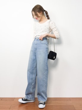 りっぴーさん(レディース・154cm)の冬コーディネート