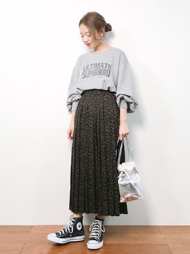 りっぴーさん(レディース・154cm)の冬コーディネート