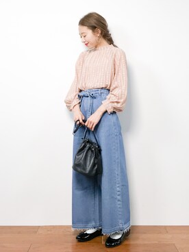 りっぴーさん(レディース・154cm)の冬コーディネート