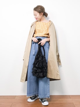 りっぴーさん(レディース・154cm)の冬コーディネート