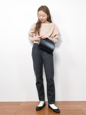 りっぴーさん（レディース・154cm）の冬コーディネート