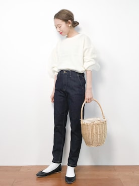 りっぴーさん（レディース・154cm）の冬コーディネート