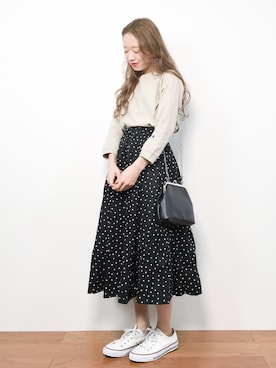 りっぴーさん(レディース・154cm)の冬コーディネート