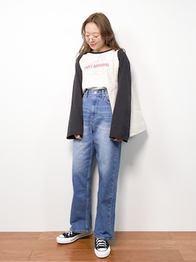 りっぴーさん（レディース・154cm）の冬コーディネート