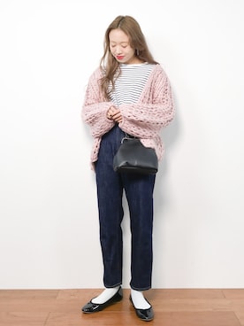 りっぴーさん（レディース・154cm）の冬コーディネート