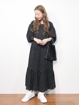 りっぴーさん（レディース・154cm）の冬コーディネート