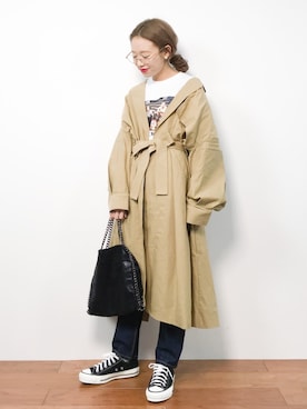 りっぴーさん（レディース・154cm）の冬コーディネート