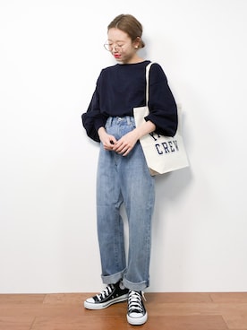 りっぴーさん(レディース・154cm)の冬コーディネート