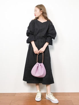 りっぴーさん（レディース・154cm）の冬コーディネート