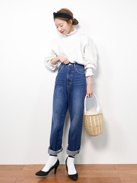 りっぴーさん(レディース・154cm)の冬コーディネート